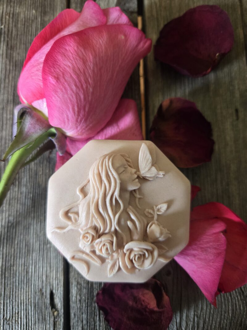 Rose Infused Donkey Milk Soap - Image 2