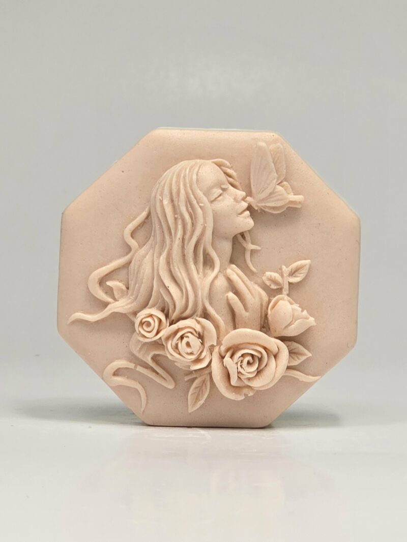 Rose Infused Donkey Milk Soap - Image 3