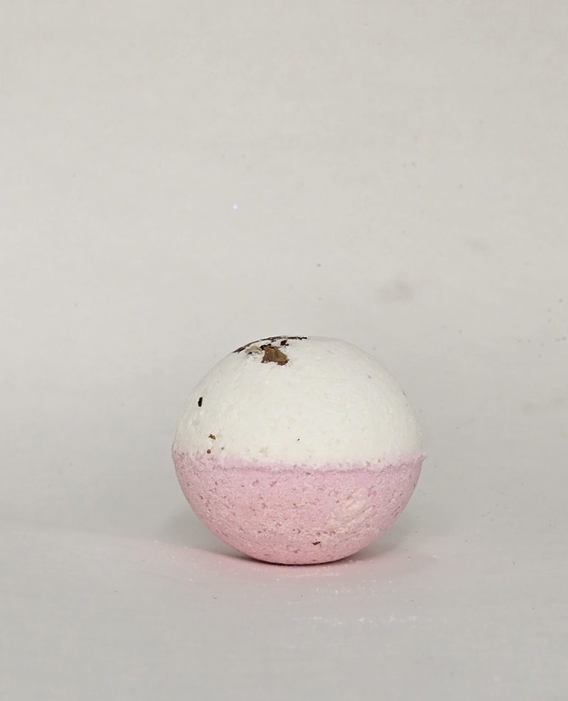 Rose Shea & Almond Bath Bomb - Image 3