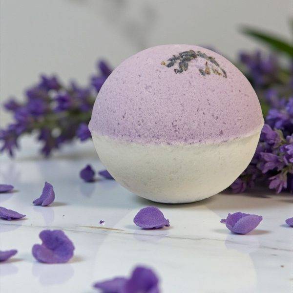 Lavender, Chamomile & Melatonin Bath Bomb